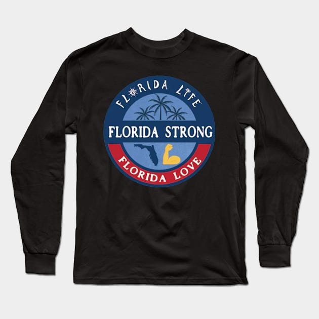 lorida Strong Love Lifea Long Sleeve T-Shirt by moringart